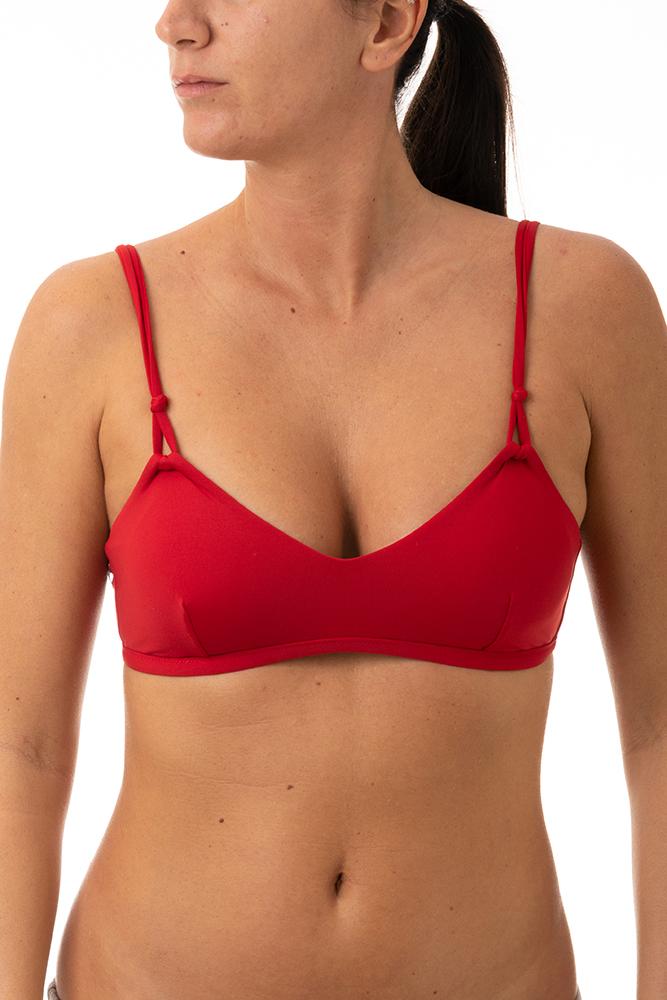 MIX REGGISENO BRASSIERE DONNA  ROSSO SCURO GIOVI REDV BE BEACH 
