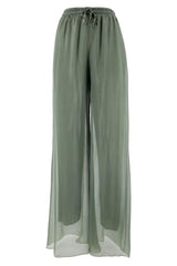 PANTALONE DONNA  VERDE PANTLUX VERDE KARAKORUM 