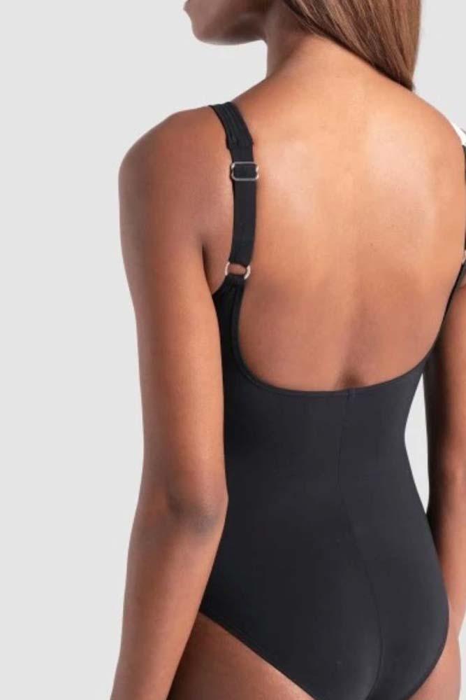 INTERO  IMBOTTITO DONNA  NERO/BIANCO 008125 510 ARENA 