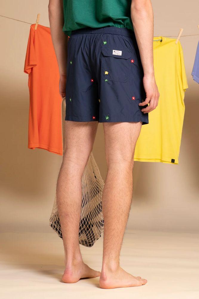 BOXER MOLLA UOMO  BLU RIOFLOW NAVY C01 IMPURE 