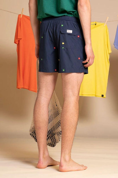 BOXER MOLLA UOMO  BLU RIOFLOW NAVY C01 IMPURE 