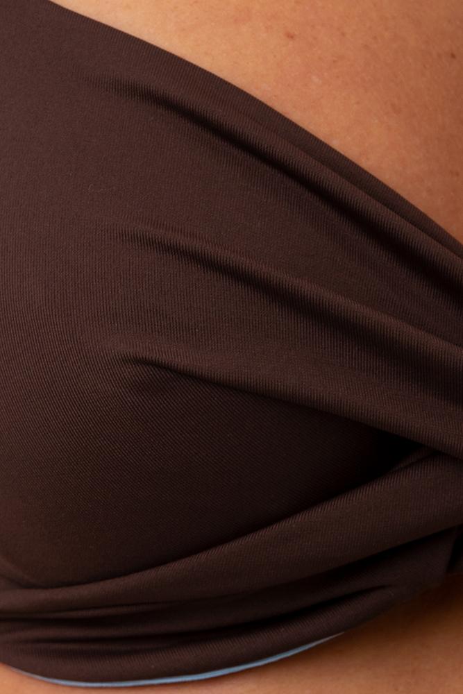 BIKINI FERRETTO  COPPA D MARRONE A2502CA MOKABAIA LUISA MARIA LUGLI 