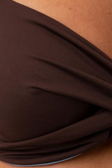 BIKINI FERRETTO  COPPA D MARRONE A2502CA MOKABAIA LUISA MARIA LUGLI 