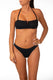 BIKINI Donna DNUD FASCIA  slip regolare Nero