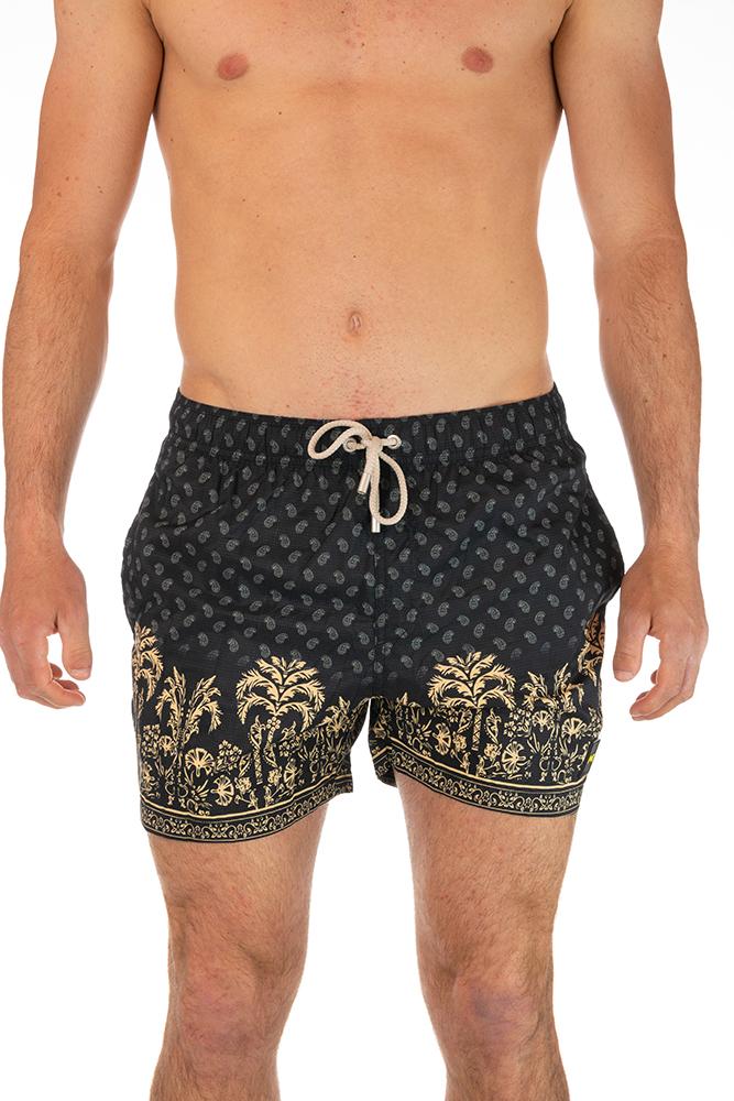 BOXER MOLLA UOMO  NERO FK25-M02BP30 X07 FXXK 