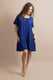 KAFTANO Donna RAGGIANTI   CORTO Blu