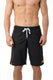 BOXER Uomo SUN 68 con elastico  LUNGO Nero