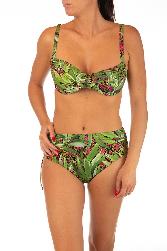 BIKINI FERRETTO DONNA  VERDE MALDIVE PITONEROSA OLYMARE 