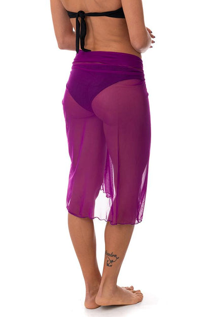 PAREO DONNA  VIOLA TULLYBIG 3585 VIOLETTO BE BEACH 