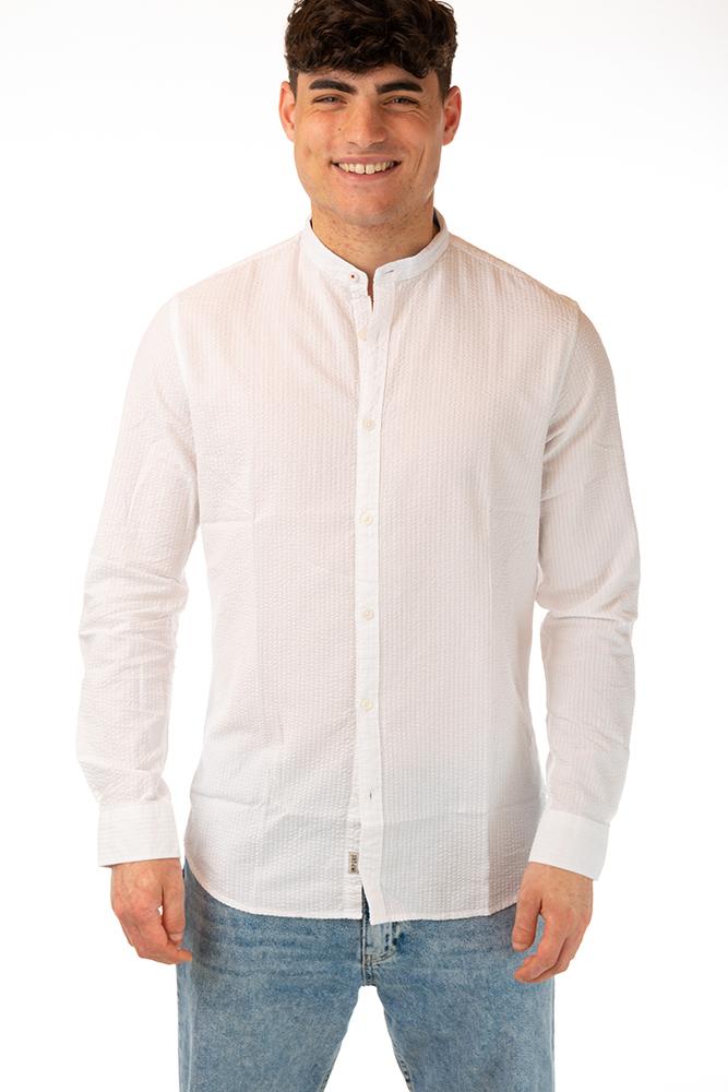MAGLIA CAMICIA UOMO  BIANCO
