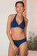 BIKINI Donna DNUD FERRETTO Coppa D slip regolare Blu