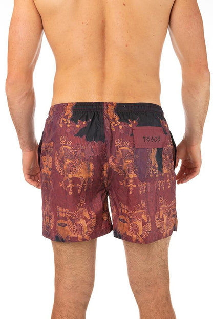 BOXER MOLLA UOMO  BORDEAU MCLB KATANABURGINDI TOOCO 