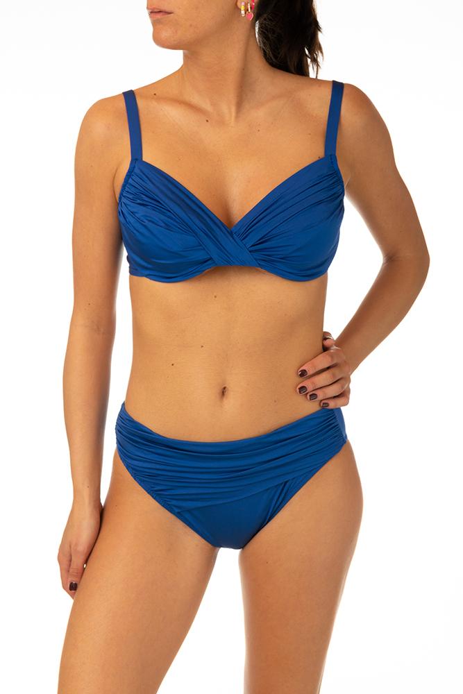 BIKINI Donna ROIDAL FERRETTO  slip coprente Blu