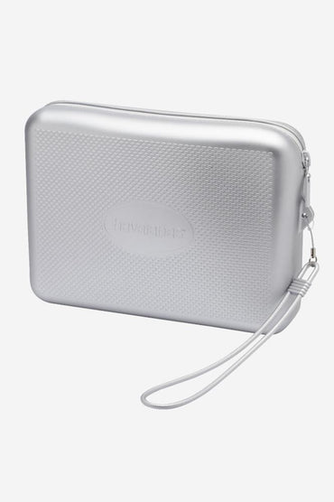 POCHETTE UNISEX  ARGENTO NECESSARIE SILVER HAVAIANAS 