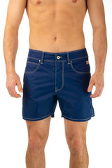 BOXER PIATTO UOMO  BLU NEWBEACH 048BLUNAVY ROY ROGER'S 