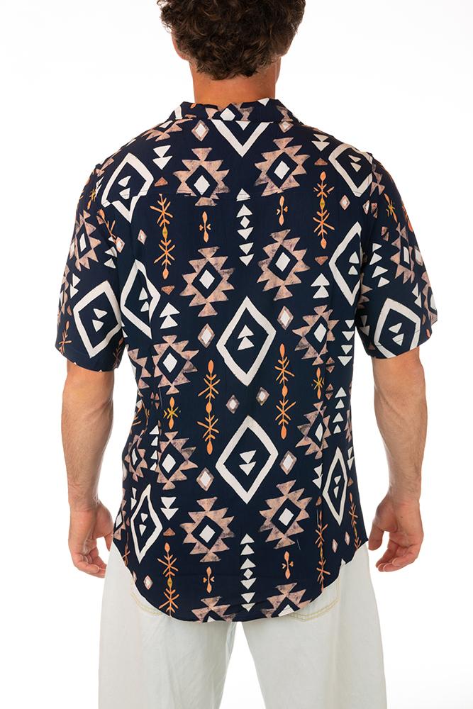 MAGLIA CAMICIA UOMO  BLU MBWL UXMALNAVY TOOCO 