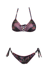 BIKINI TRIANGOLO DONNA  NERO