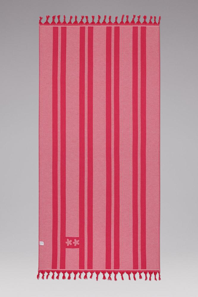 TELO MARE COTONE UNISEX  FUCSIA