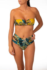 BIKINI FASCIA DONNA  BLU V5184T-V5175B GHPE MISS BIKINI 