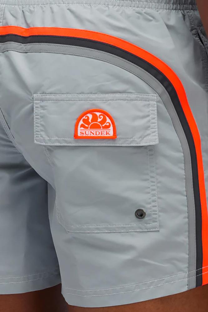 BOXER MOLLA UOMO  GRIGIO M504 A1501 SUNDEK 