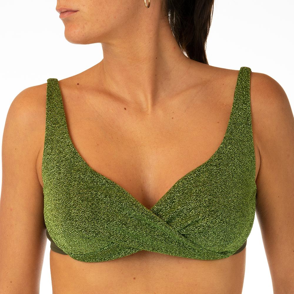MIX REGGISENO Donna BE BEACH FERRETTO   Militare