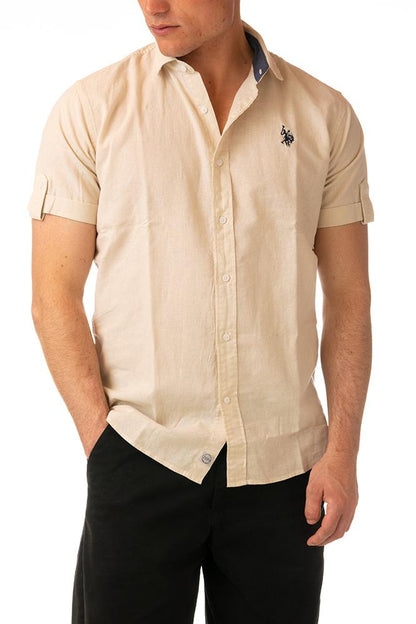 MAGLIA Uomo US POLO CAMICIA   Sabbia