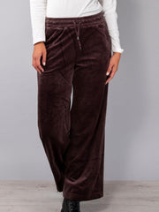 PANTALONE DONNA MARRONE CI61 DARK COFFE VERDISSIMA 