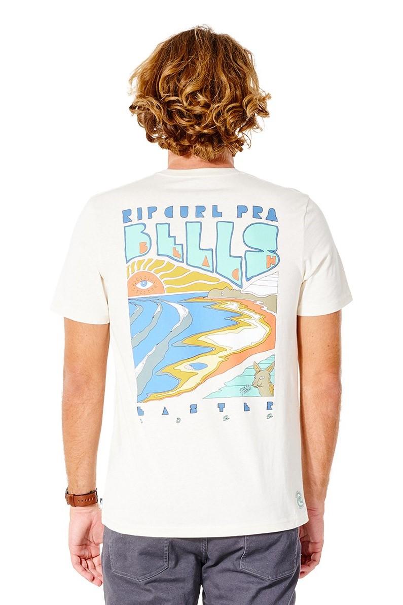 MAGLIA Uomo RIP CURL T-SHIRT   Bianca
