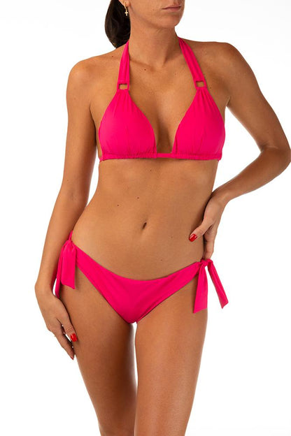 BIKINI TRIANGOLO DONNA  FUCSIA 253A 942 GERANO MARETTE 
