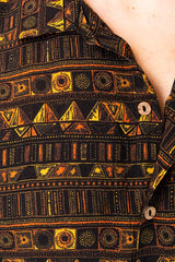 MAGLIA CAMICIA UOMO  MARRONE
