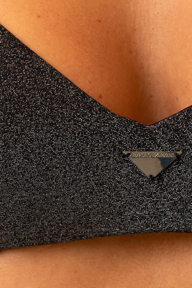 BIKINI TRIANGOLO DONNA  NERO 2627304R302 00020 EMPORIO ARMANI 