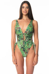INTERO  IMBOTTITO DONNA  VERDE AQ66225 FOGLIA Acquadicocco 