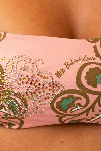 BIKINI FASCIA DONNA  ROSA V5003S INRO MISS BIKINI 