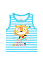 MAGLIA Bambino BOBOLI CANOTTA   Azzurro