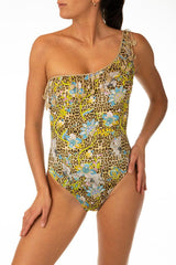 INTERO MONOSPALLA DONNA  ANIMALIER