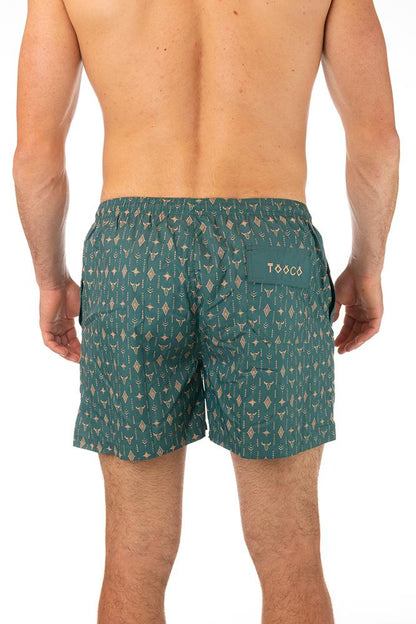 BOXER MOLLA UOMO  VERDE MCLB ELPASOGREEN TOOCO 