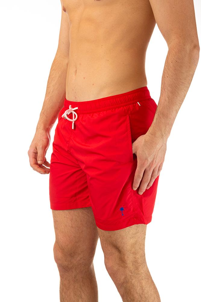 BOXER MOLLA UOMO  ROSSO