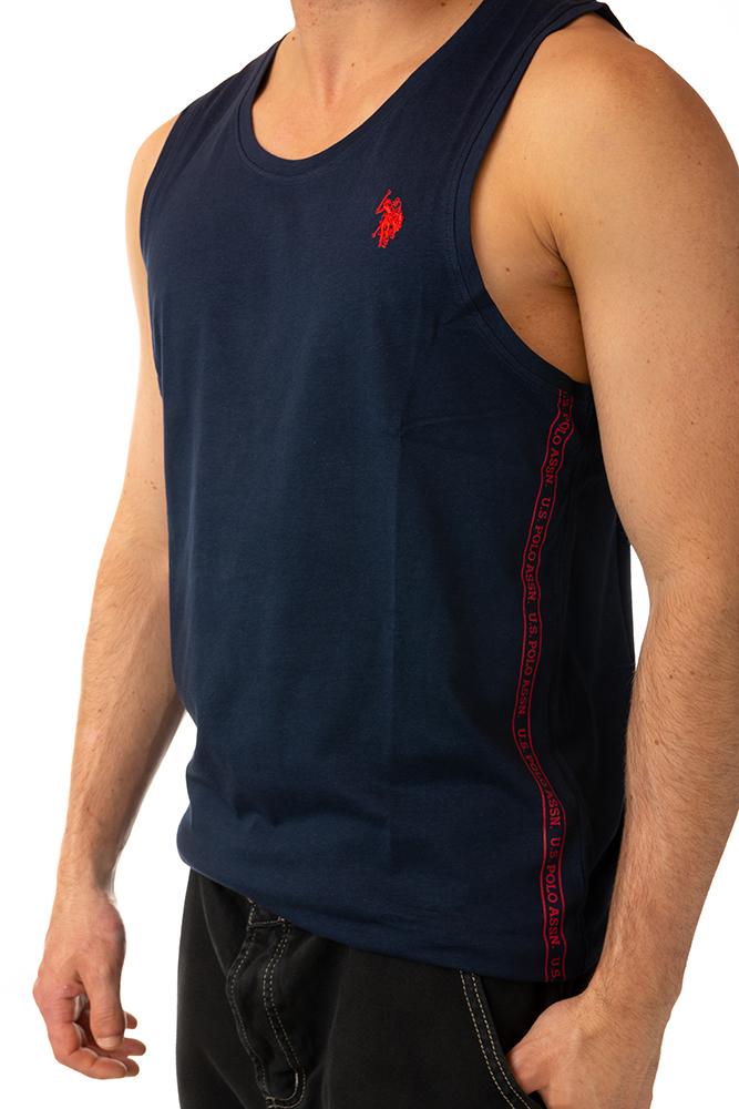 MAGLIA Uomo US POLO CANOTTA   Blu