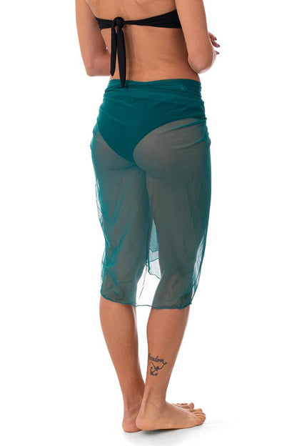 PAREO DONNA  VERDONE TULLYBIG 4155 VERDONE BE BEACH 