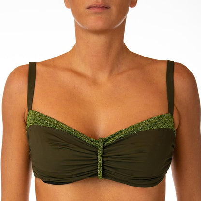 MIX REGGISENO Donna BE BEACH FASCIA   Militare