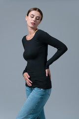 MAGLIA AUTUNNO/INVERNO DONNA  BLU NAVY