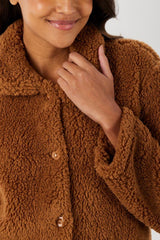 VESTAGLIA DONNA  MARRONE