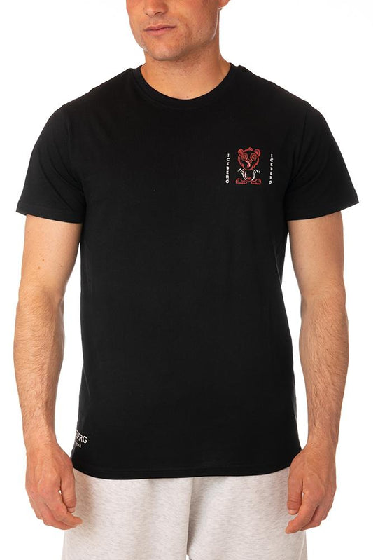 MAGLIA T-SHIRT UOMO  NERO MTS02 NERO ICeberg 