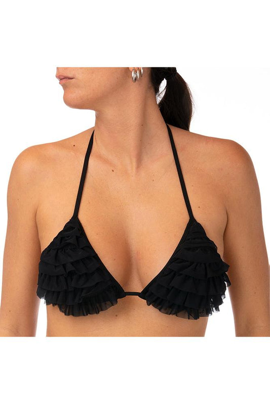 MIX REGGISENO Donna BE BEACH TRIANGOLO   Nero