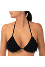 MIX REGGISENO Donna BE BEACH TRIANGOLO   Nero