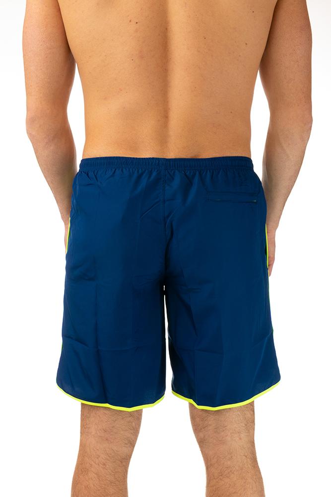 BOXER Uomo SUNDEK con elastico  LUNGO Blu