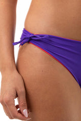 BIKINI BRASSIERE DONNA  VIOLA A2550Q VIOLA PAPAVERO LUISA MARIA LUGLI 