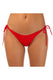 MIX SLIP Donna BE BEACH   slip con fiocchi Rosso
