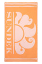 TELO MARE COTONE UNISEX  ARANCIO AM401 33900 SUNDEK 