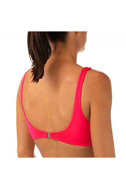 MIX REGGISENO BRASSIERE DONNA  FLUO ROSSO ILDEFLUO PSYCHO RED BE BEACH 